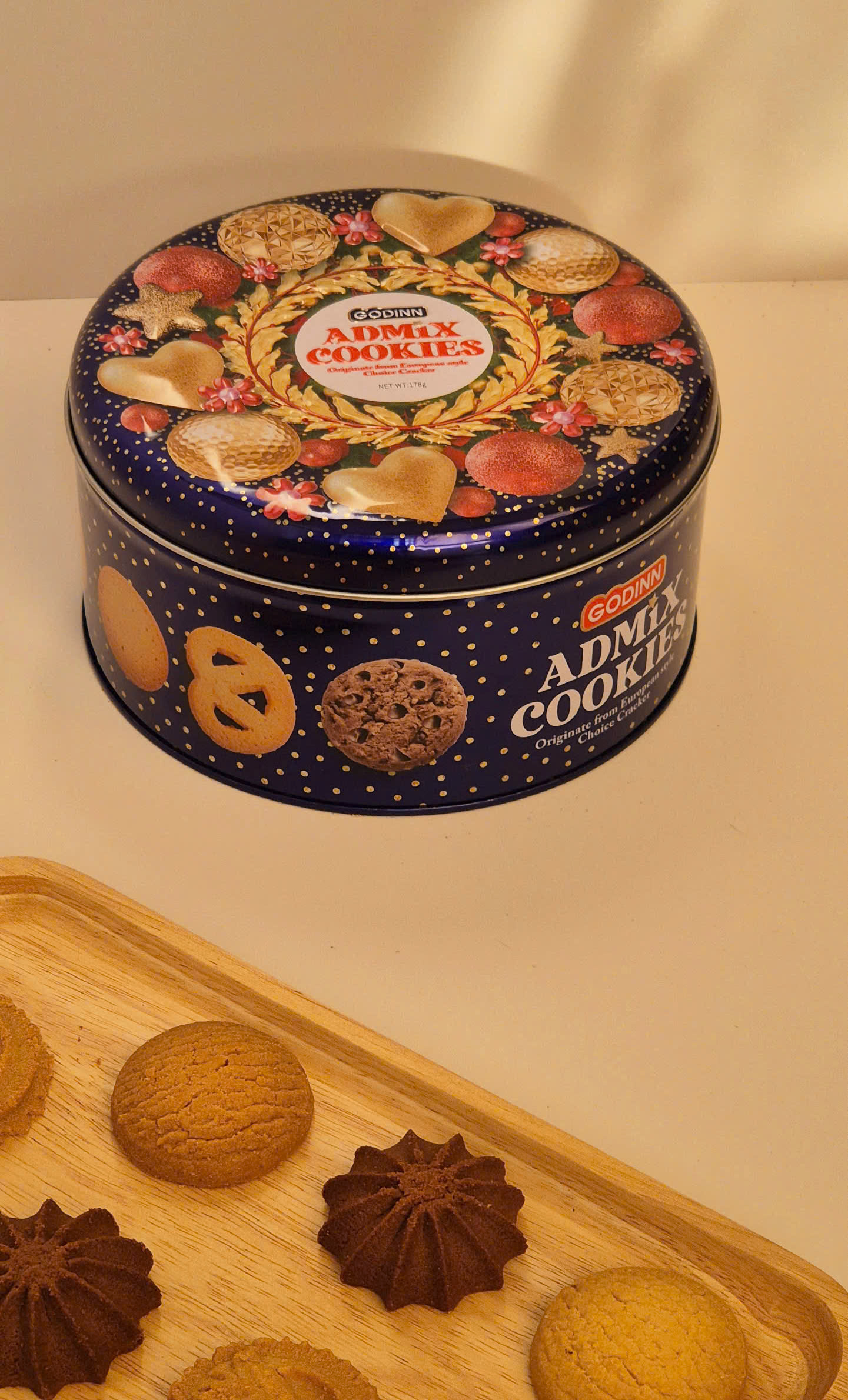 Bánh quy Admix Cookies 178g 24 hộp